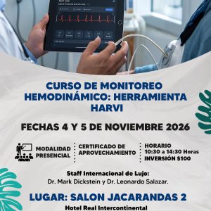 Curso de Monitoreo Hemodinámico Herramienta Harvi