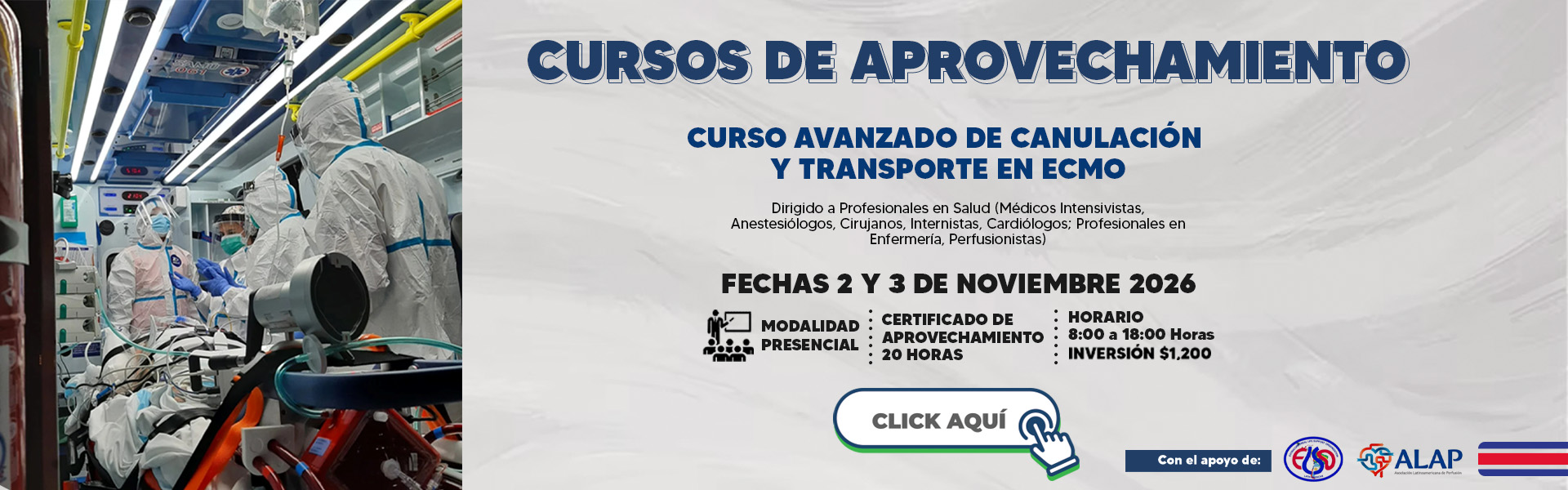CURSOS DE APROVECHAMIENTO ECMO